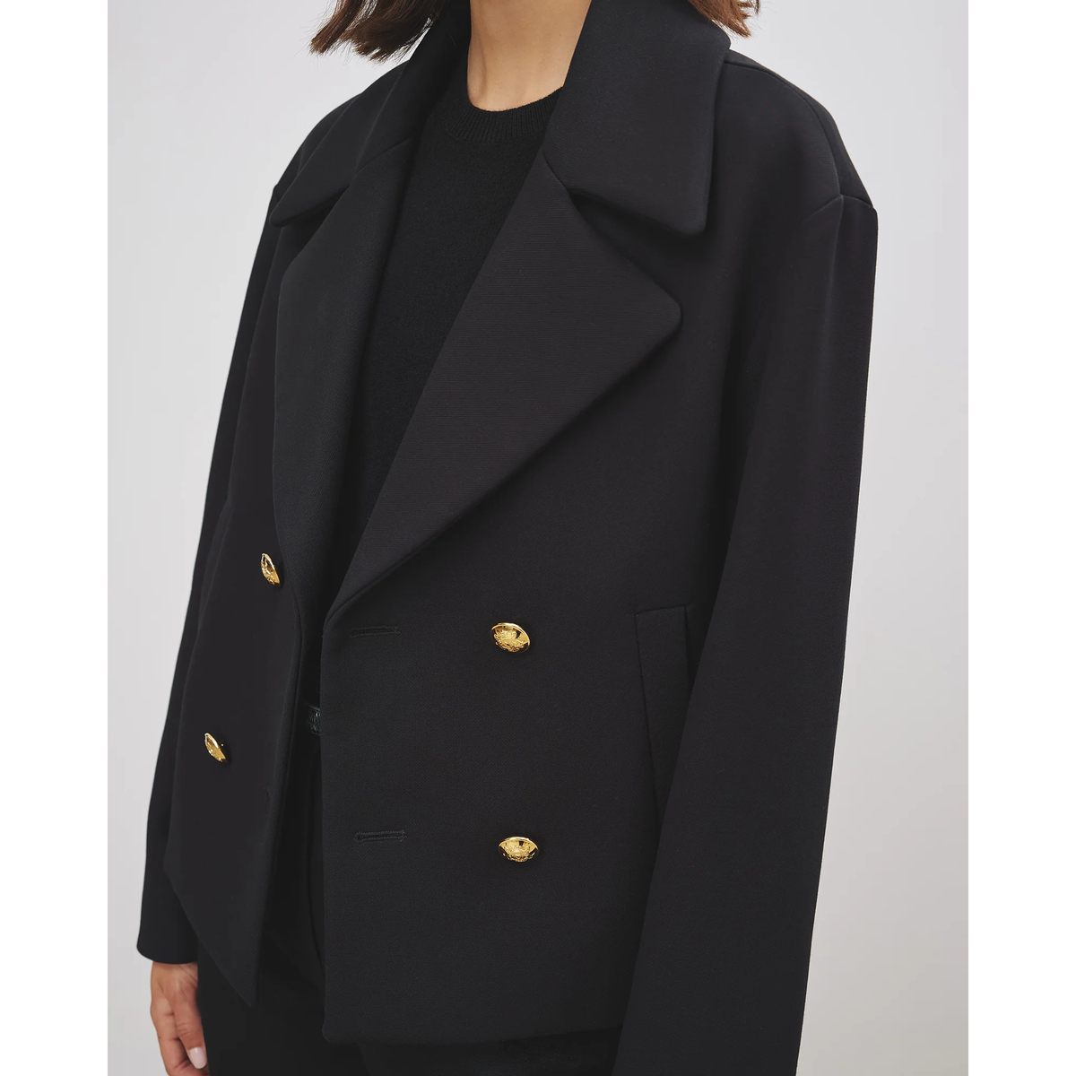 Cleophee Short DB Coat
