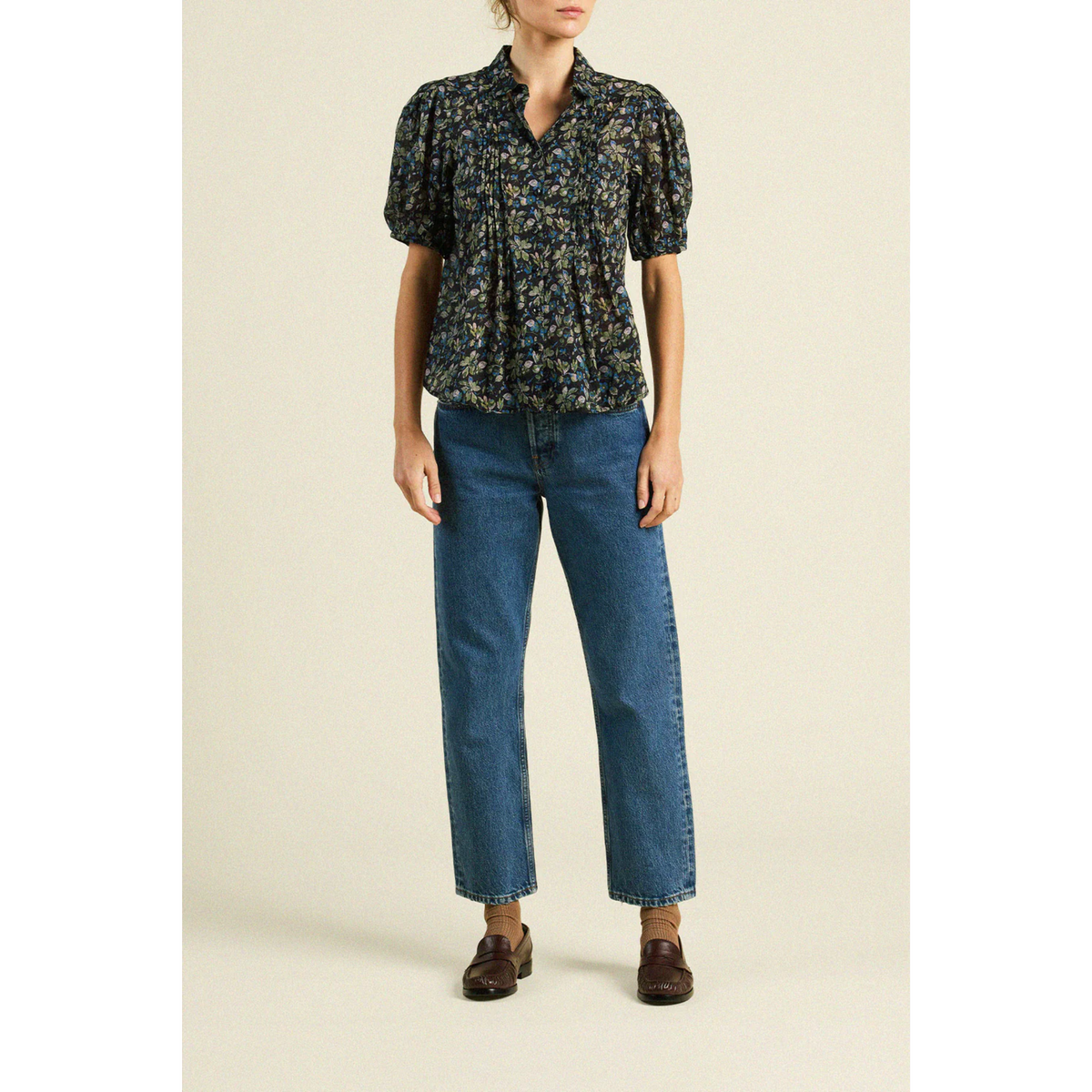 Nadine Blouse - Orchard Frost