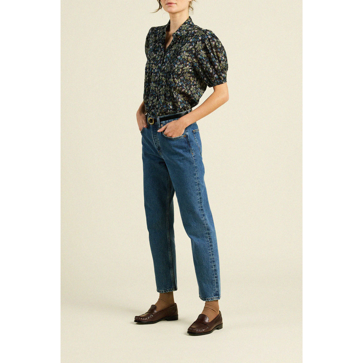 Nadine Blouse - Orchard Frost