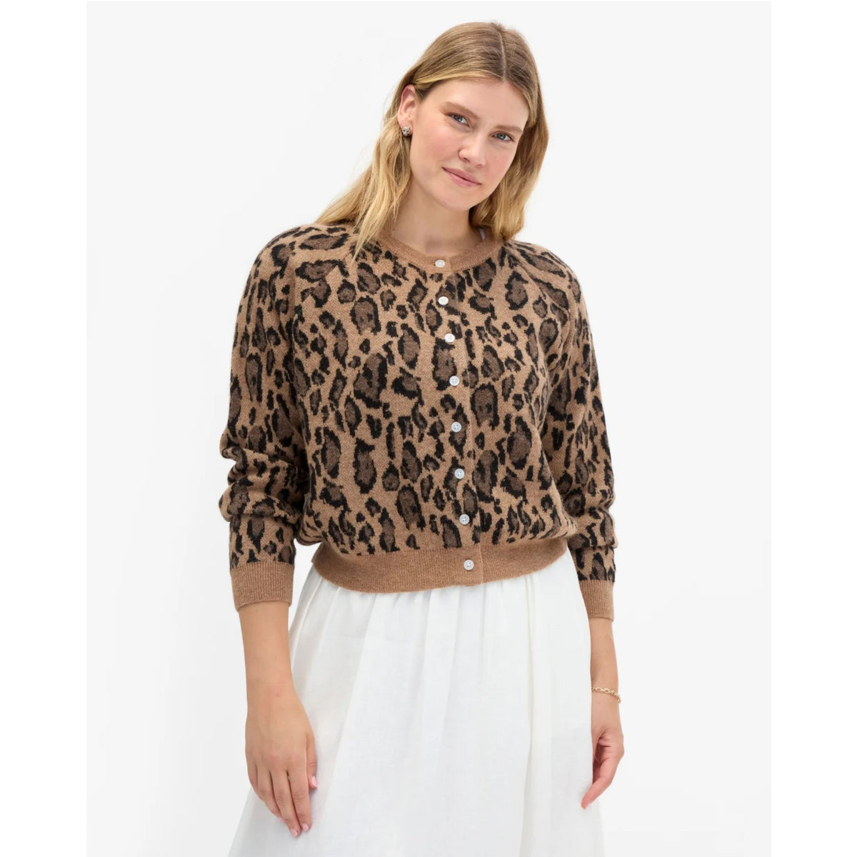 Noelle Cardigan - Camel Jaguar