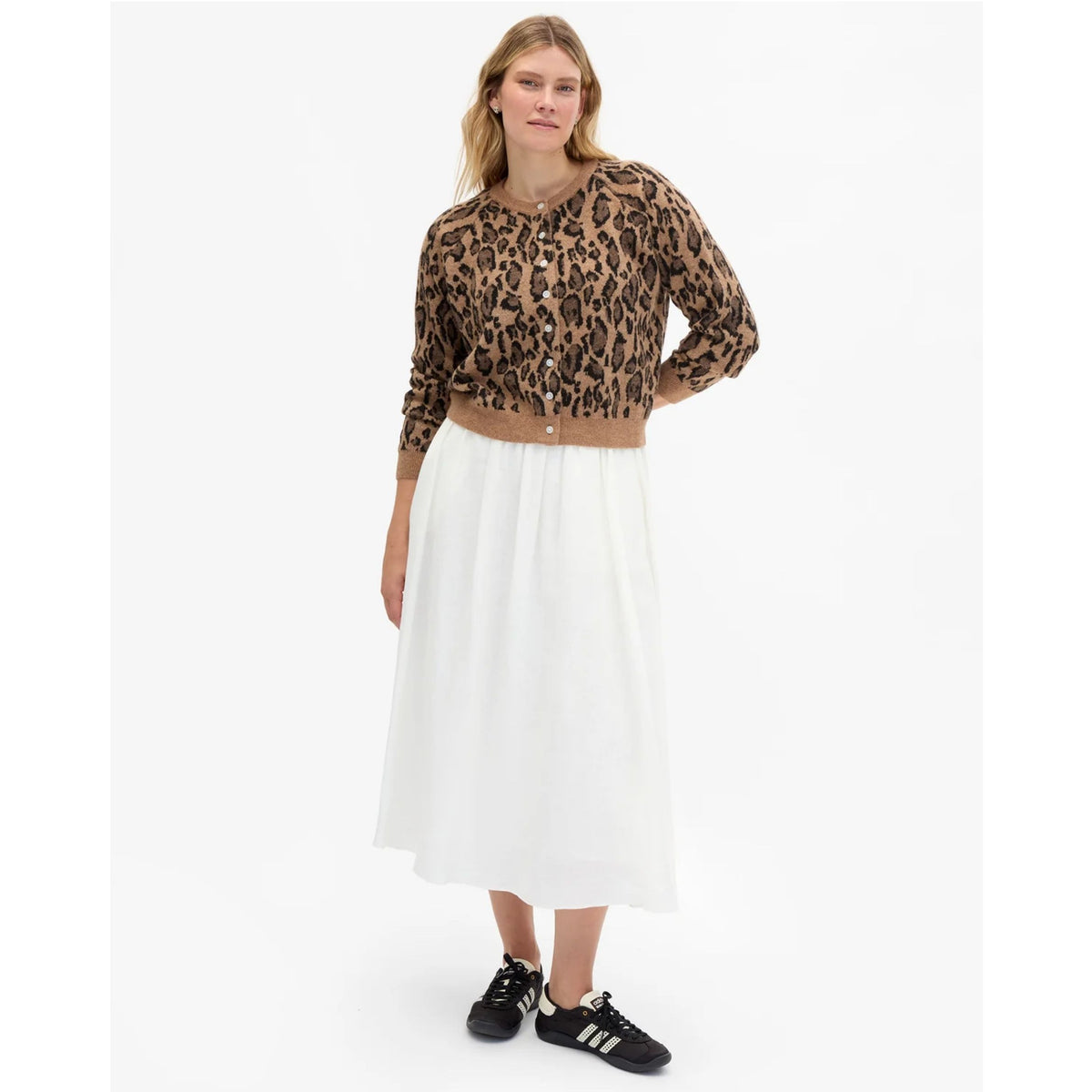 Noelle Cardigan - Camel Jaguar