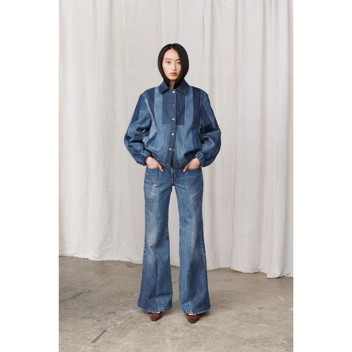 Odette Jean - Mid Blue