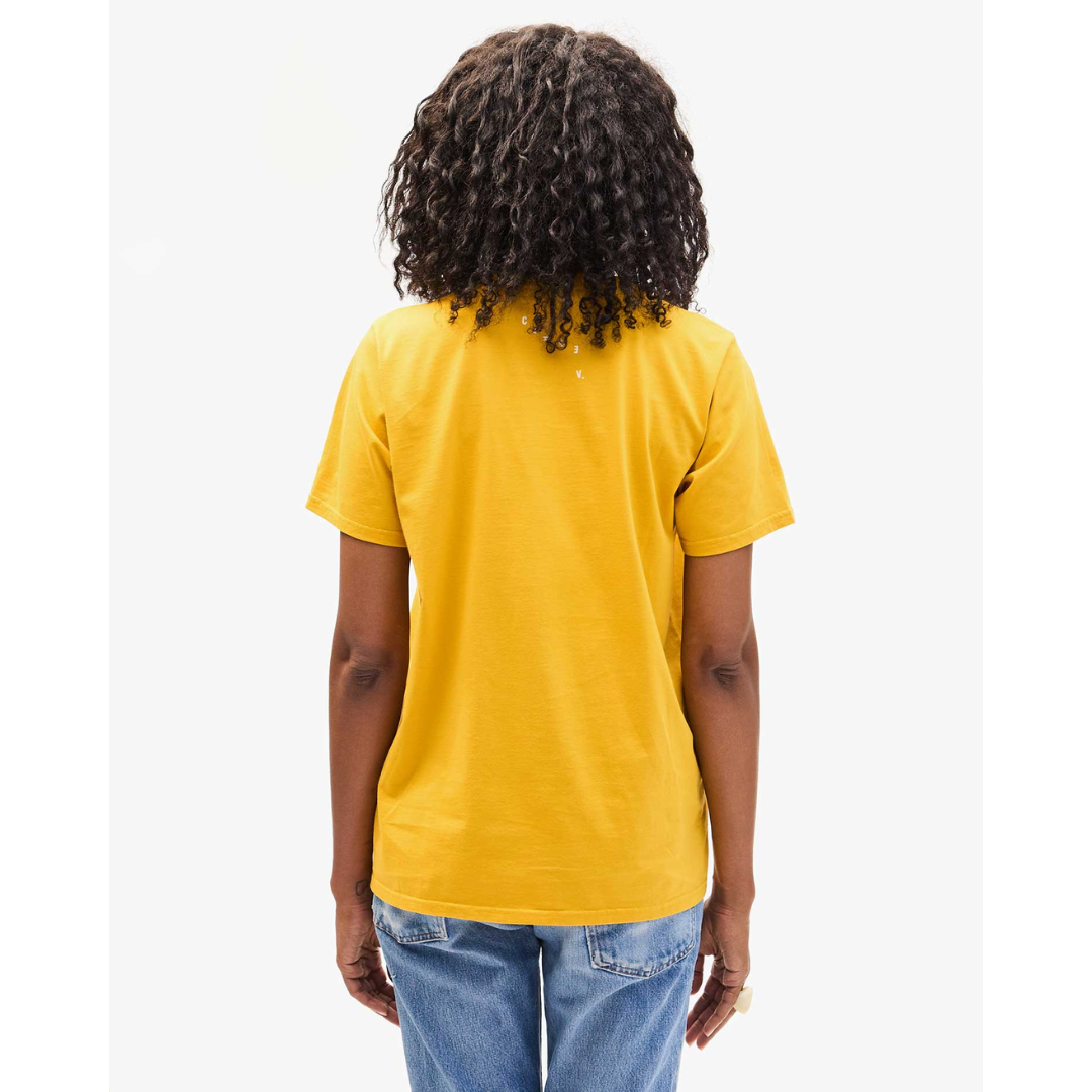 Original Tee - Marigold w/ Cream Block