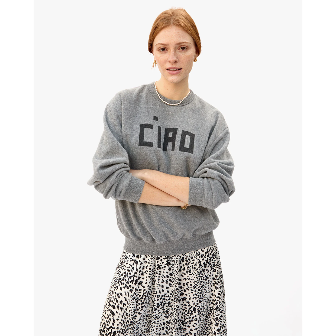 Oversized Sweatshirt - Ciao Gray