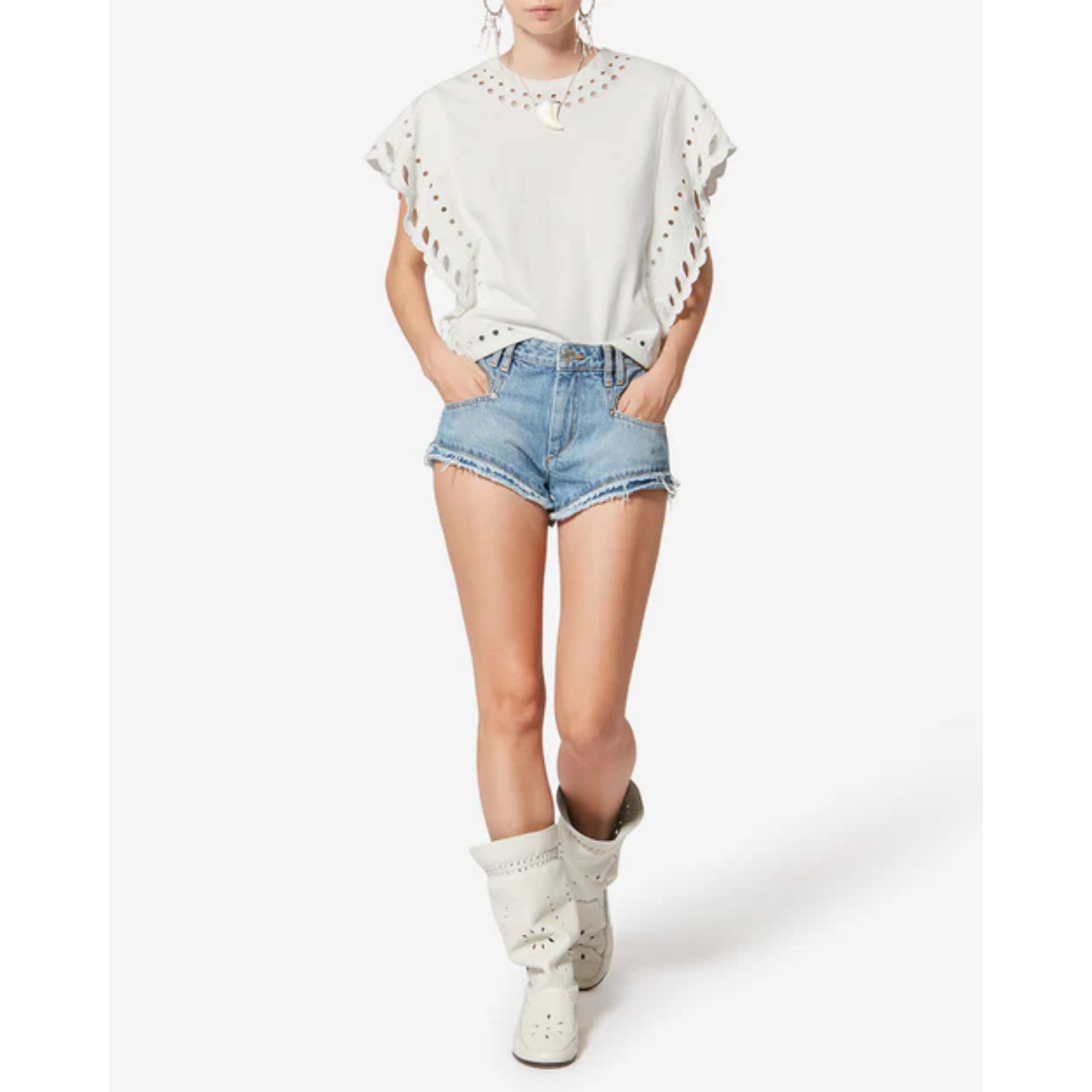 Odyle Tee Shirt - Ecru