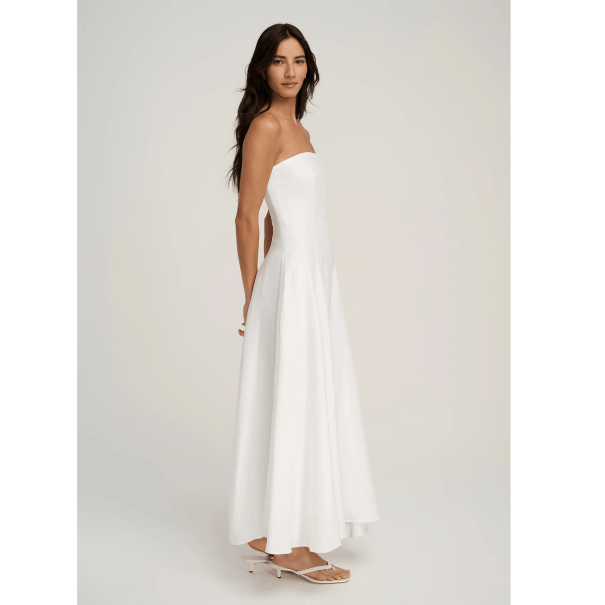 The Favorite Linen Dress - White