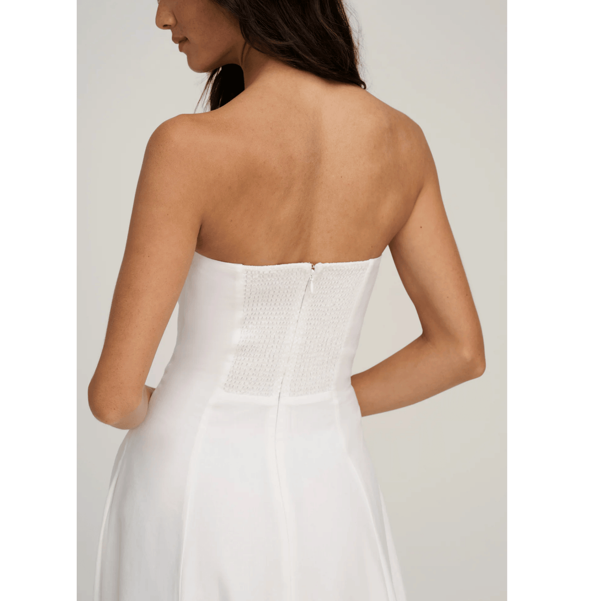 The Favorite Linen Dress - White