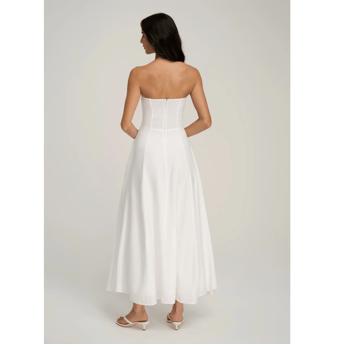 The Favorite Linen Dress - White