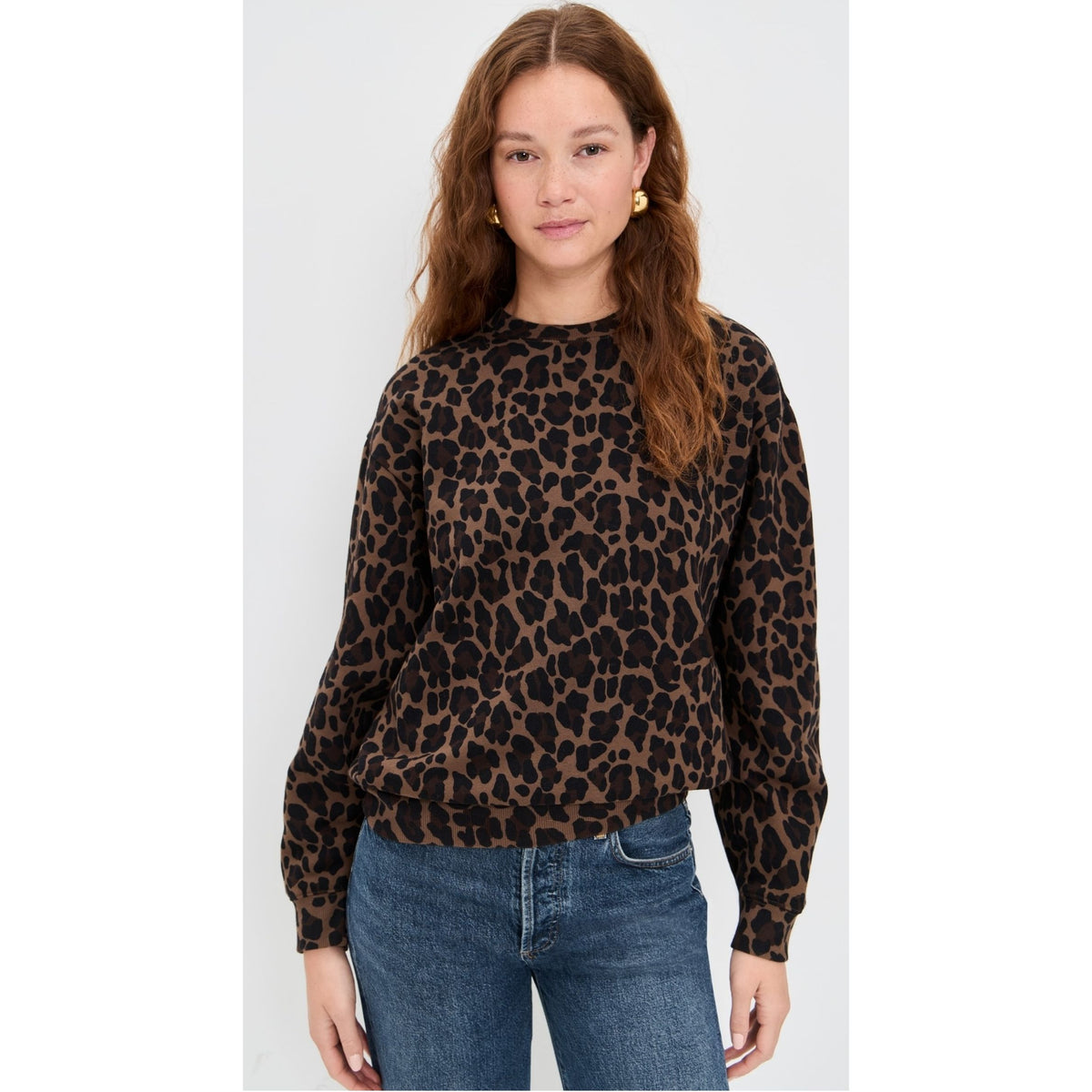 Oversized Double Jag Sweatshirt