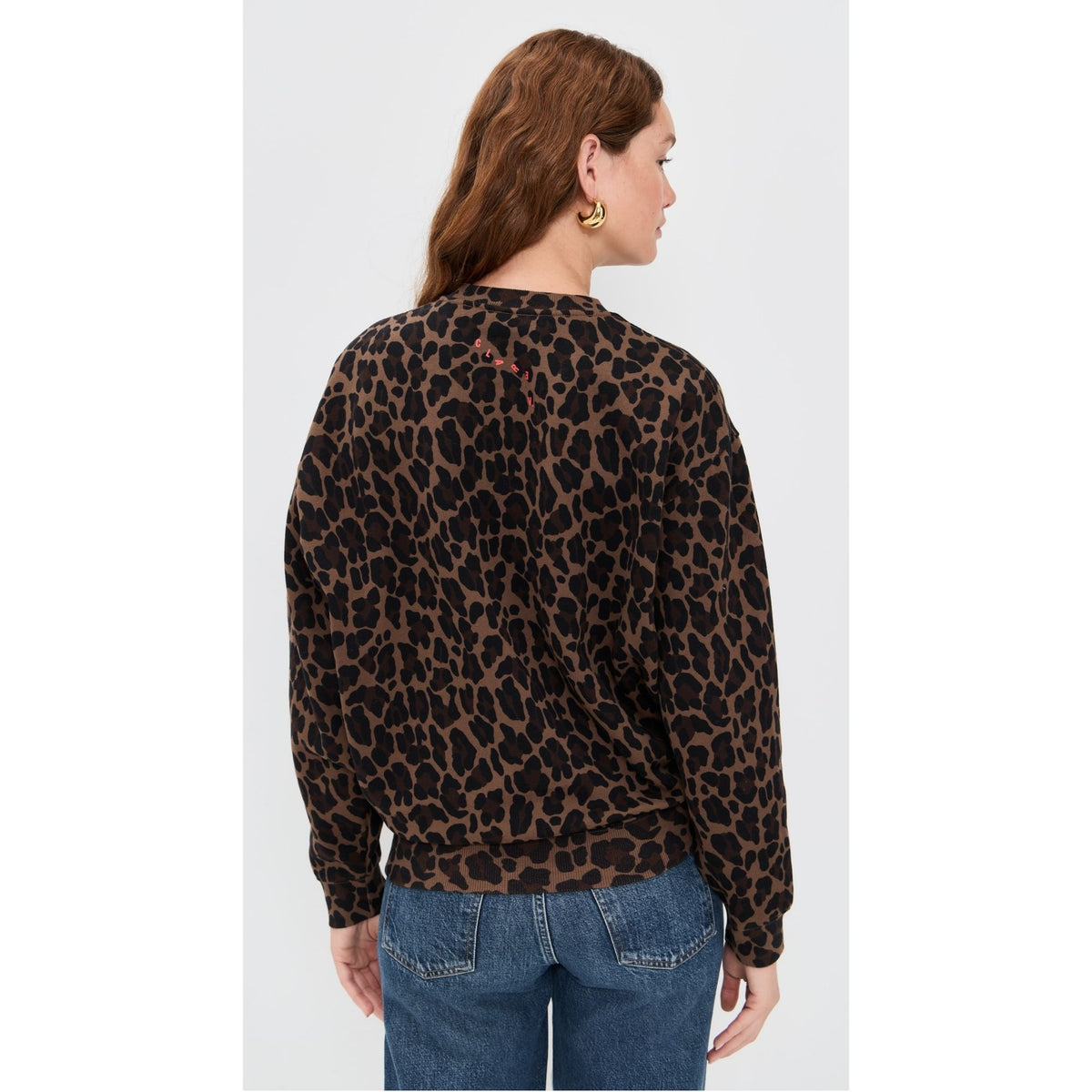 Oversized Double Jag Sweatshirt