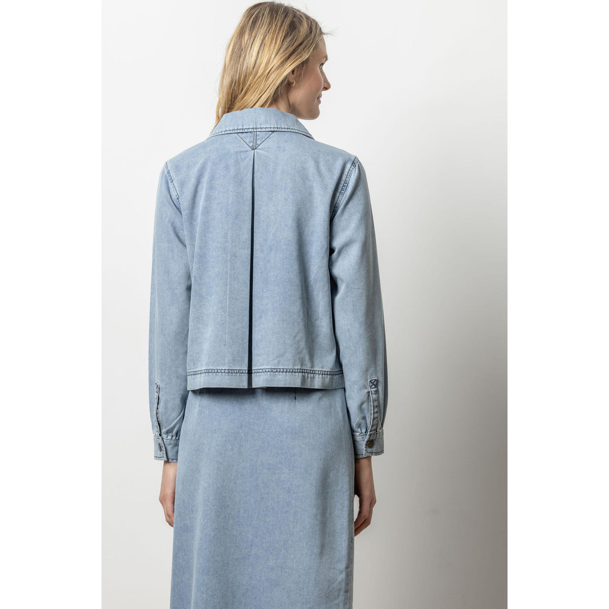 Denim Collared Shirt