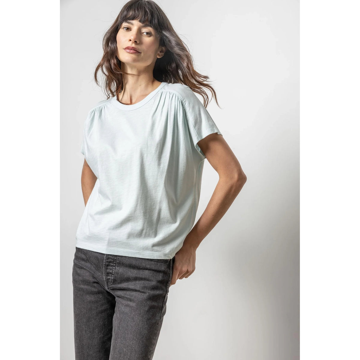 Easy Shirred Short Sleeve