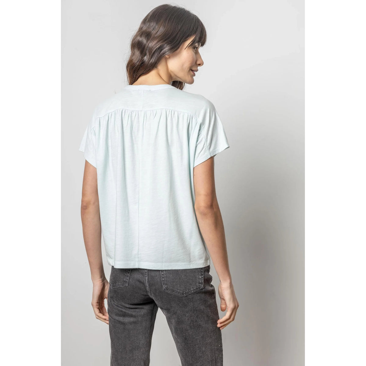 Easy Shirred Short Sleeve