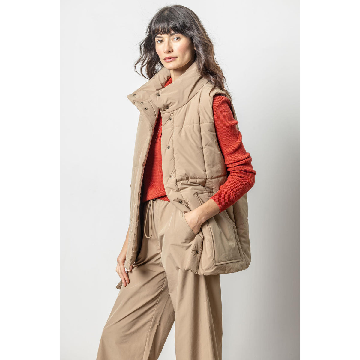 Nylon Long Vest
