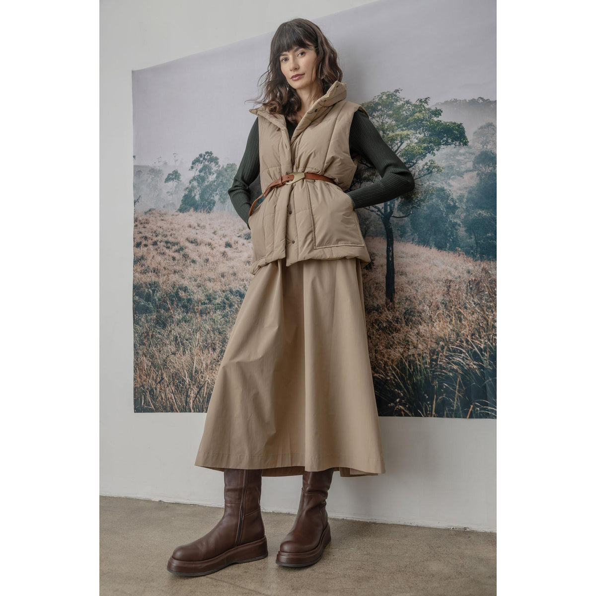 Nylon Long Vest