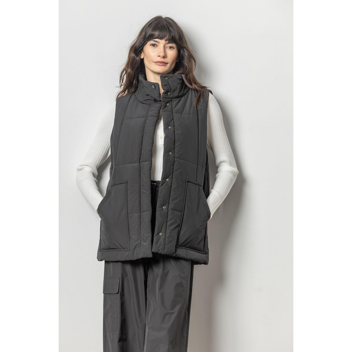 Nylon Long Vest
