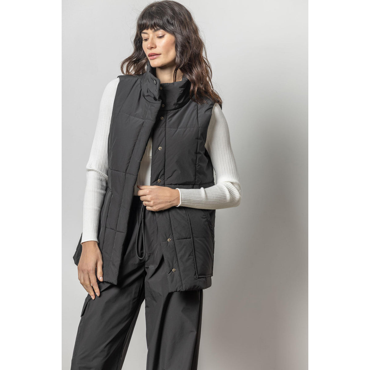 Nylon Long Vest