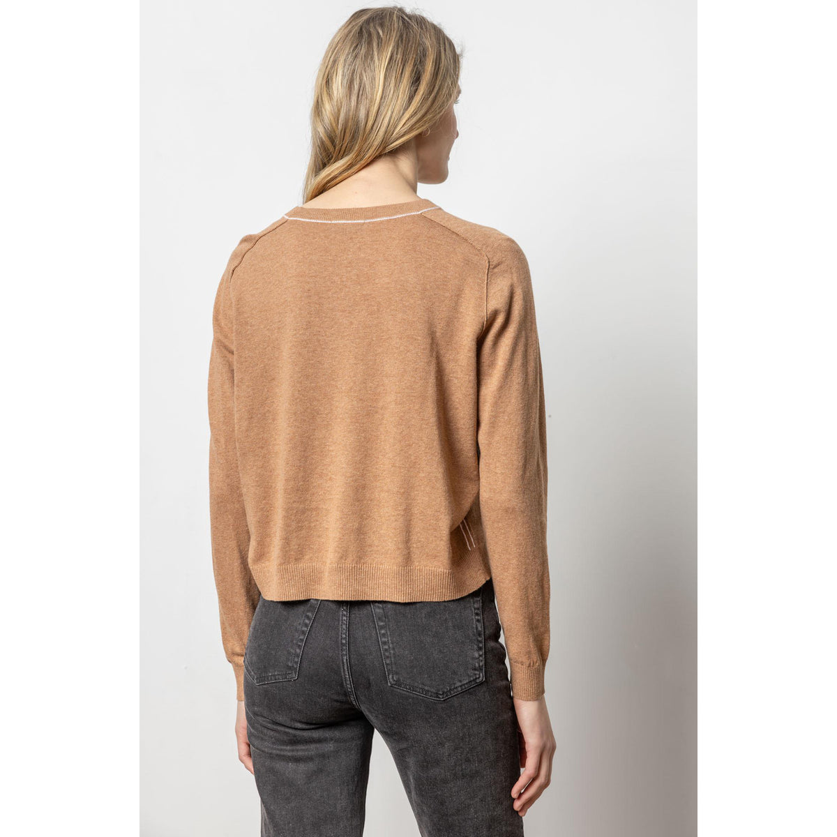 Oversized Saddle Sleeve Sweater