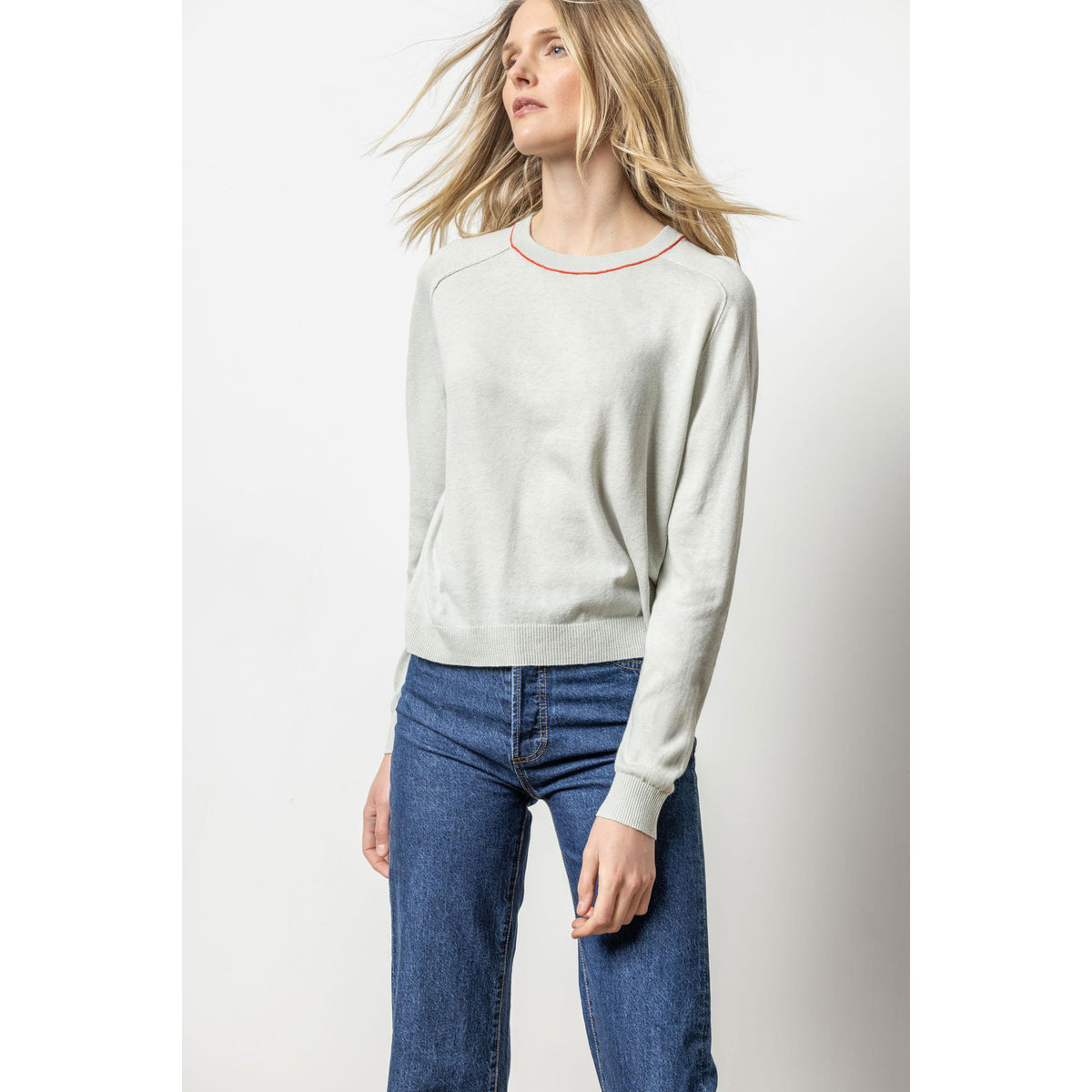 Oversized Saddle Sleeve Sweater