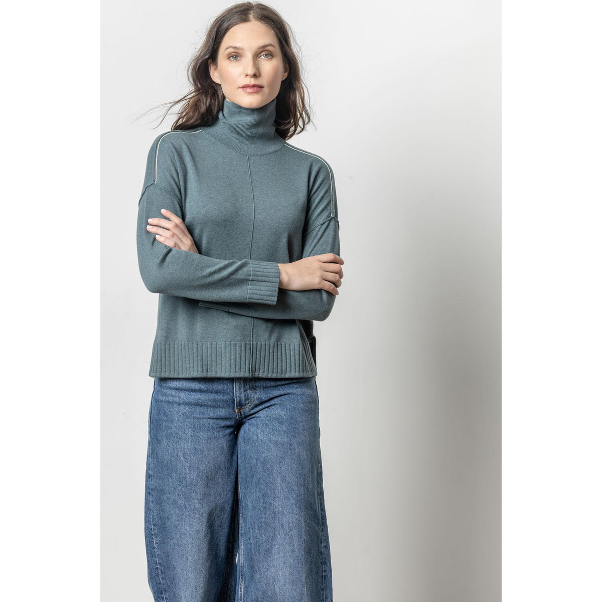 Relaxed Turtleneck Sweater