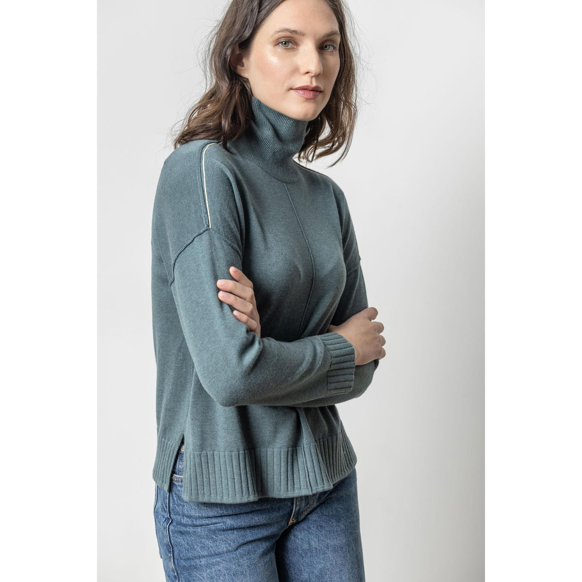 Relaxed Turtleneck Sweater