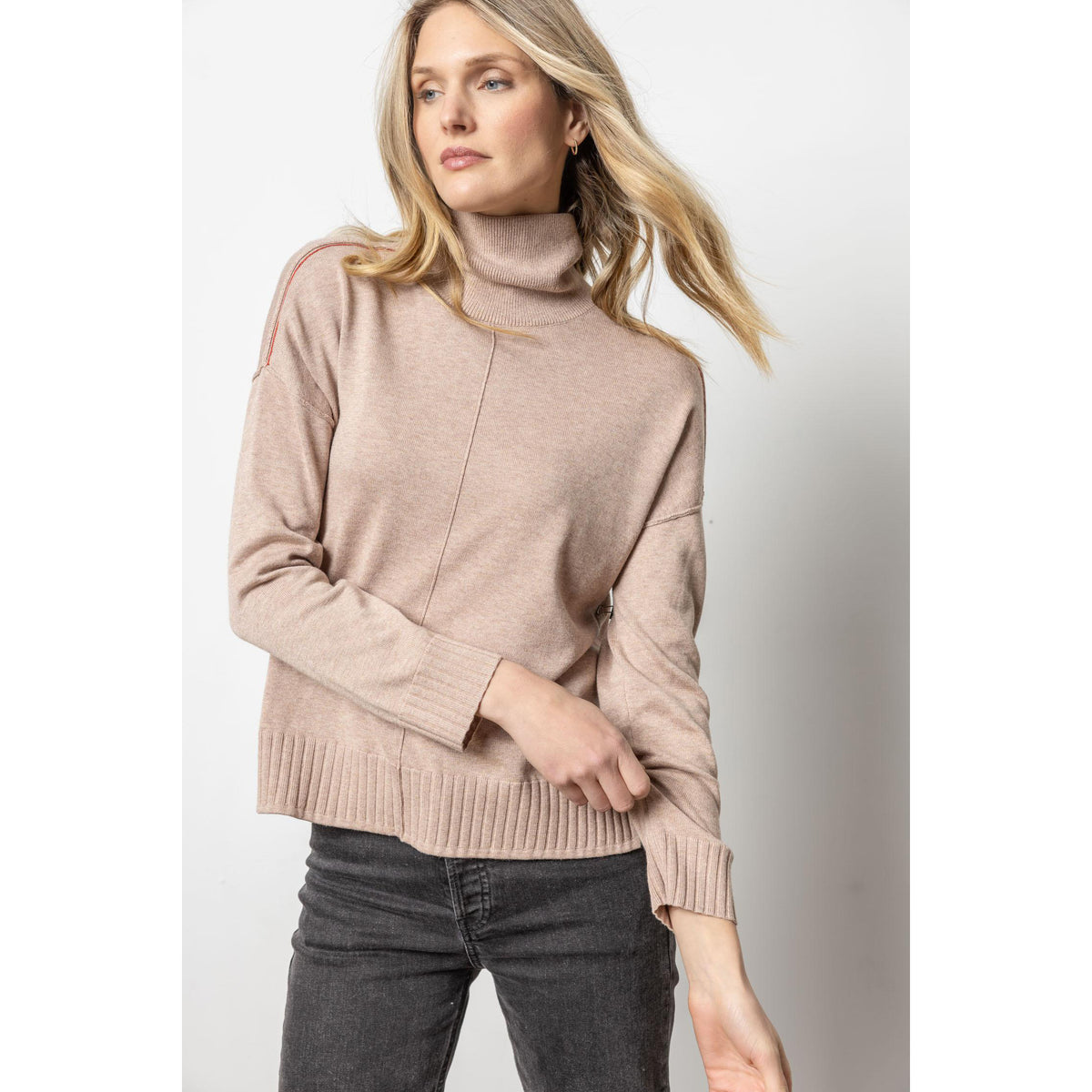 Relaxed Turtleneck Sweater