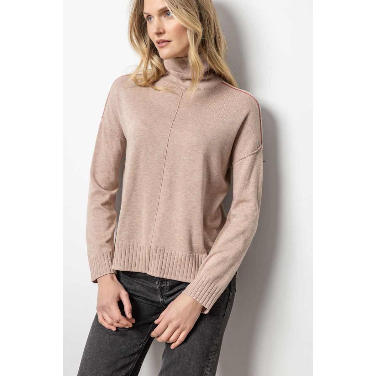 Relaxed Turtleneck Sweater
