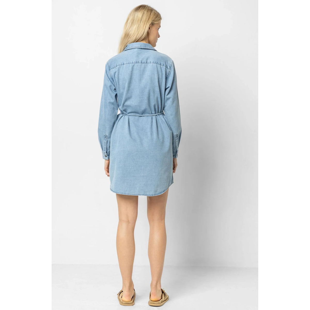 Denim Shirt Dress