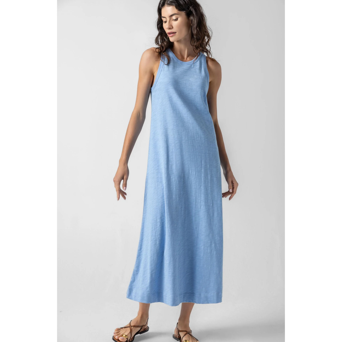 Jewel Neck Tank Dress