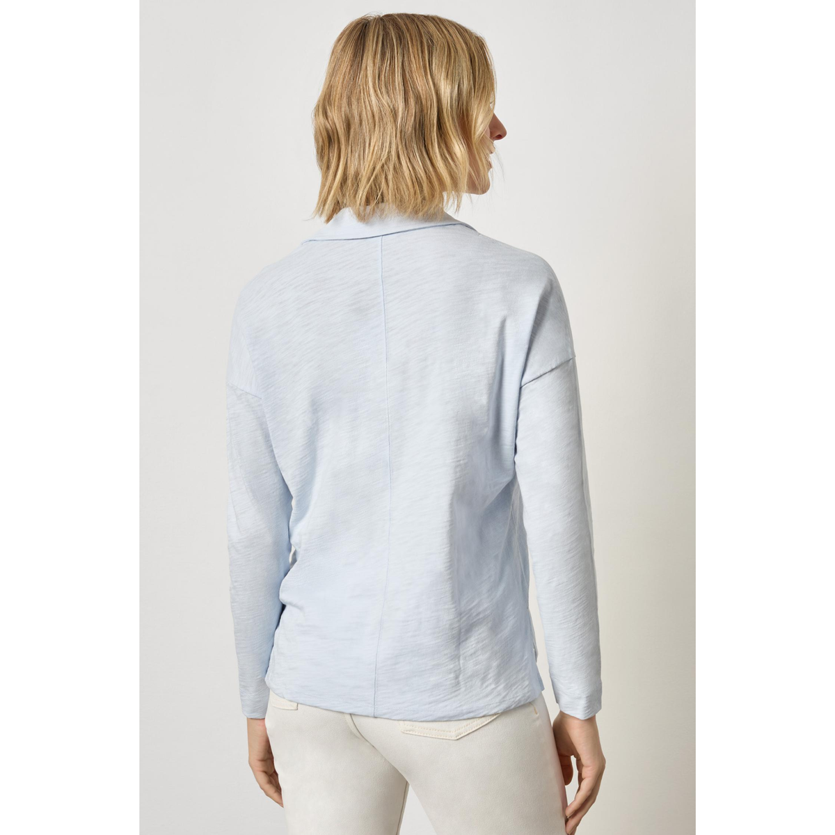 Easy Collared Split Neck - Glass