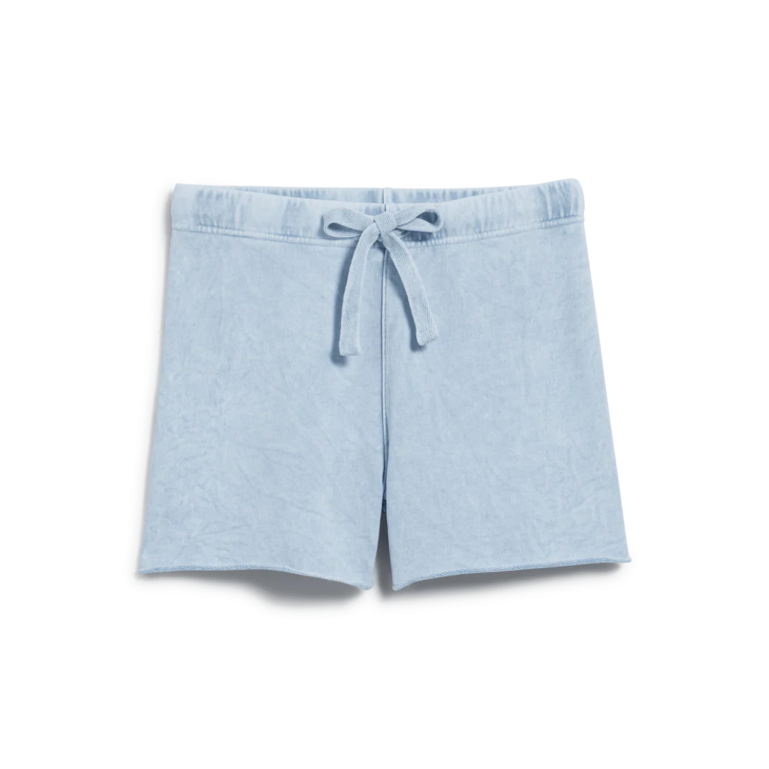 Pearl Sweatshort - Mineral Blue