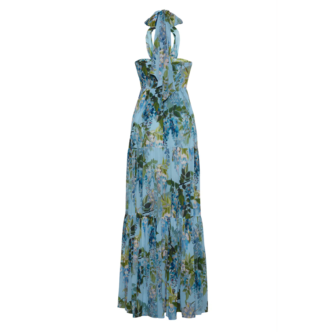 Piana Maxi Dress - Wisteria Light Blue