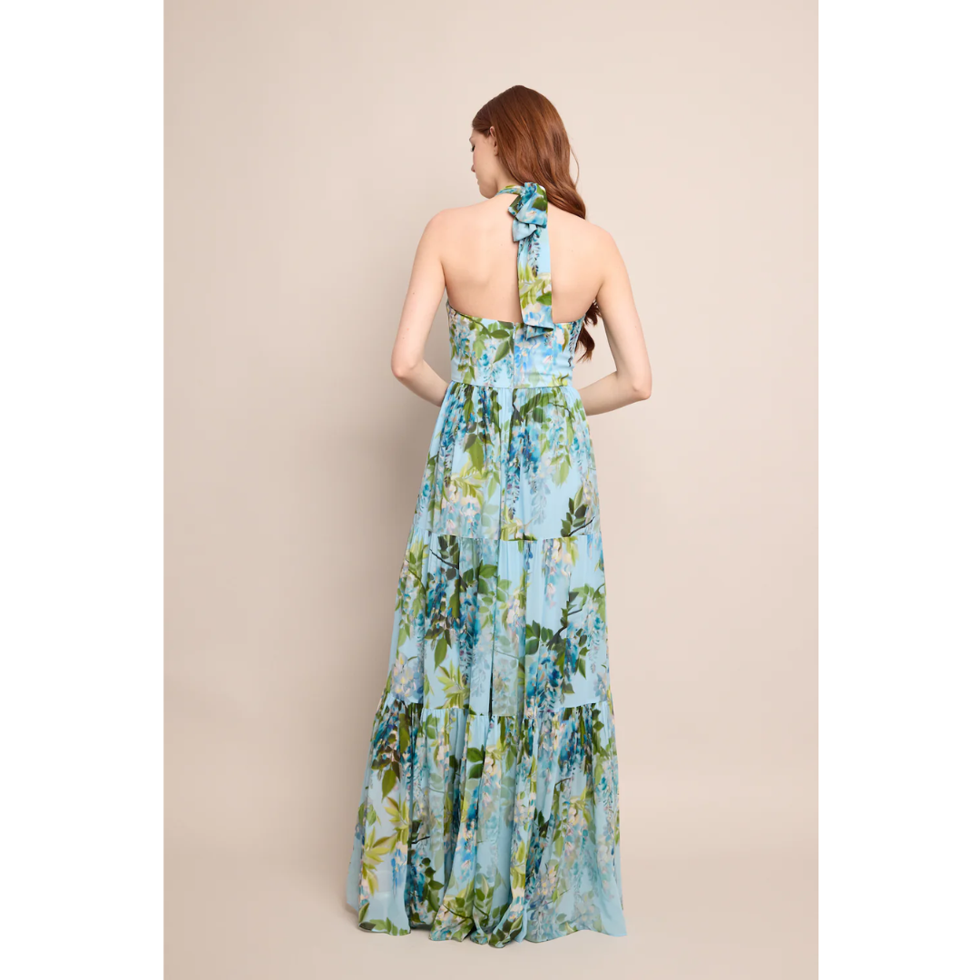 Piana Maxi Dress - Wisteria Light Blue