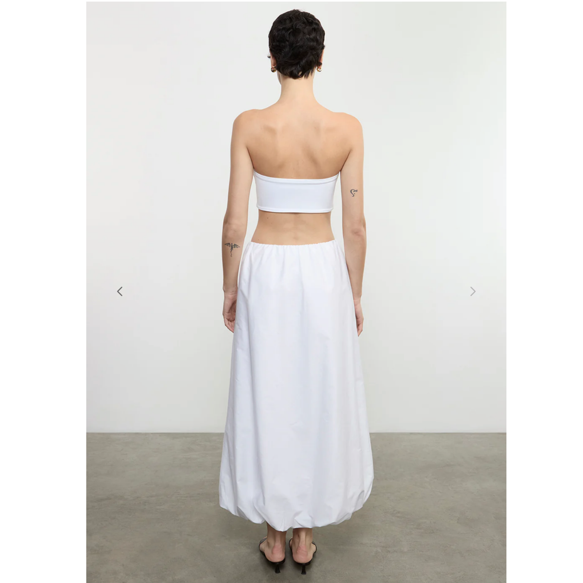 Poplin Bubble Skirt