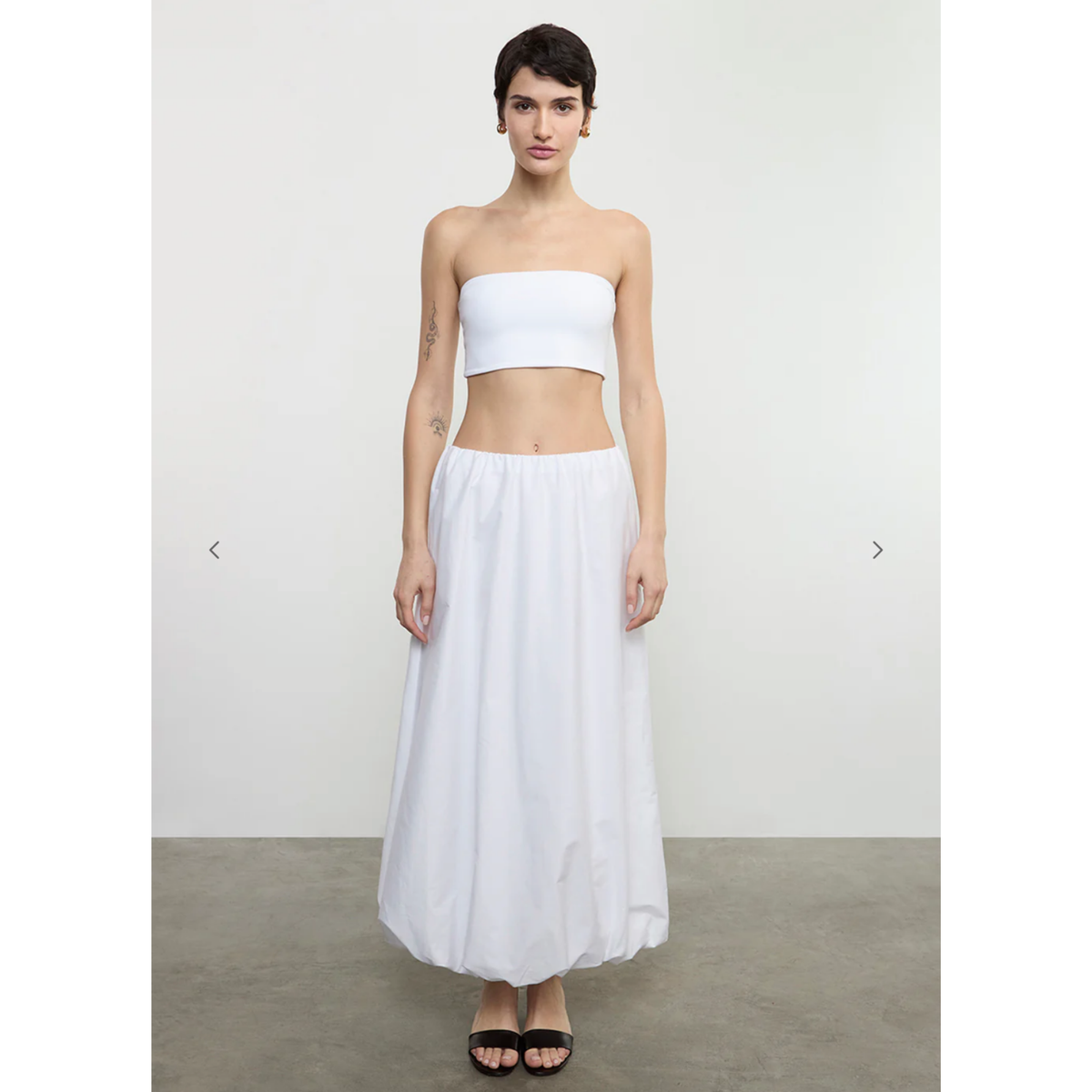 Poplin Bubble Skirt