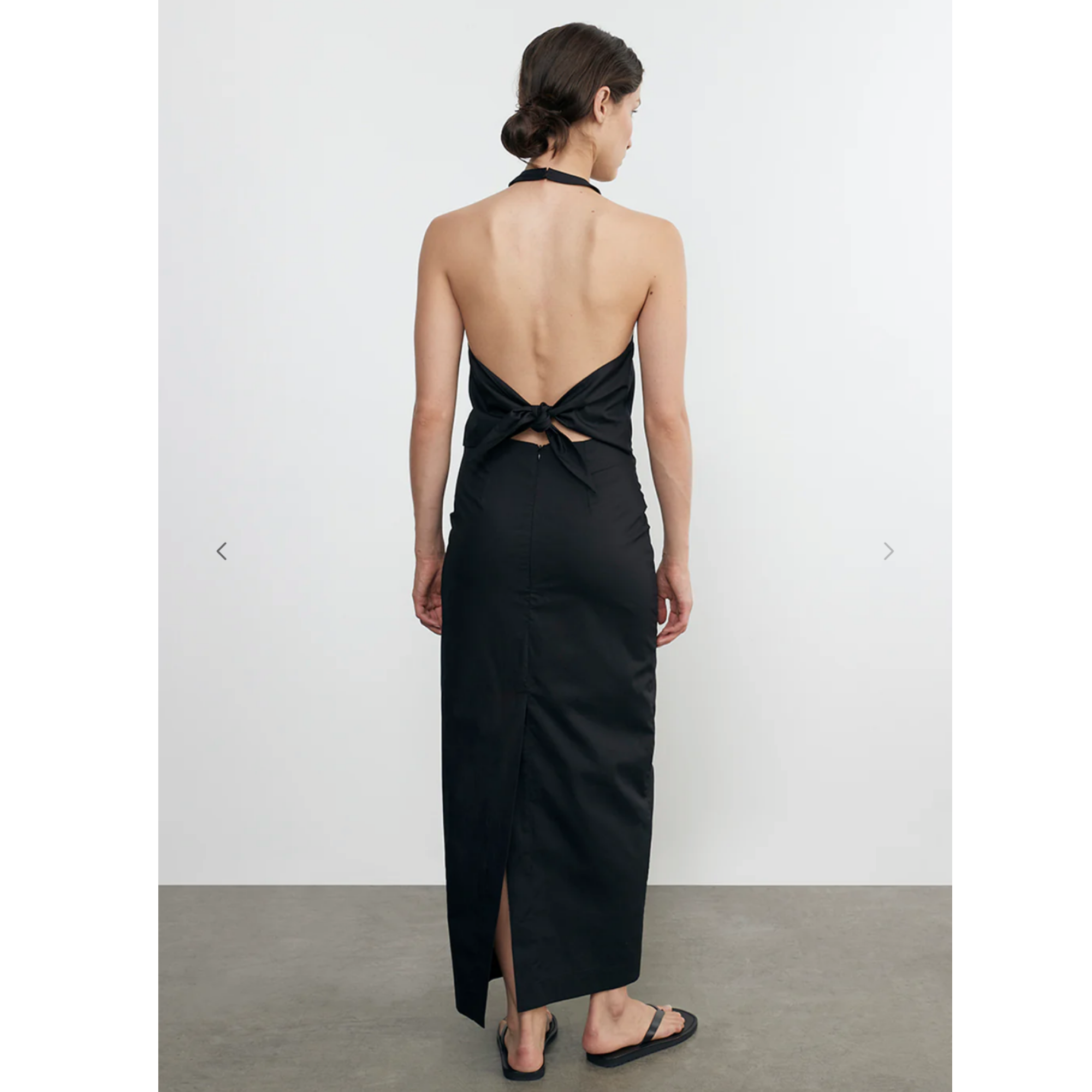 Poplin Halter Dress - MINE by sandy Poplin Halter Dress - MINE by sandy