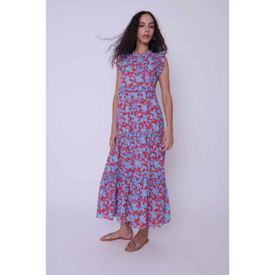Poppy Maxi Dress - Paola Floral Print