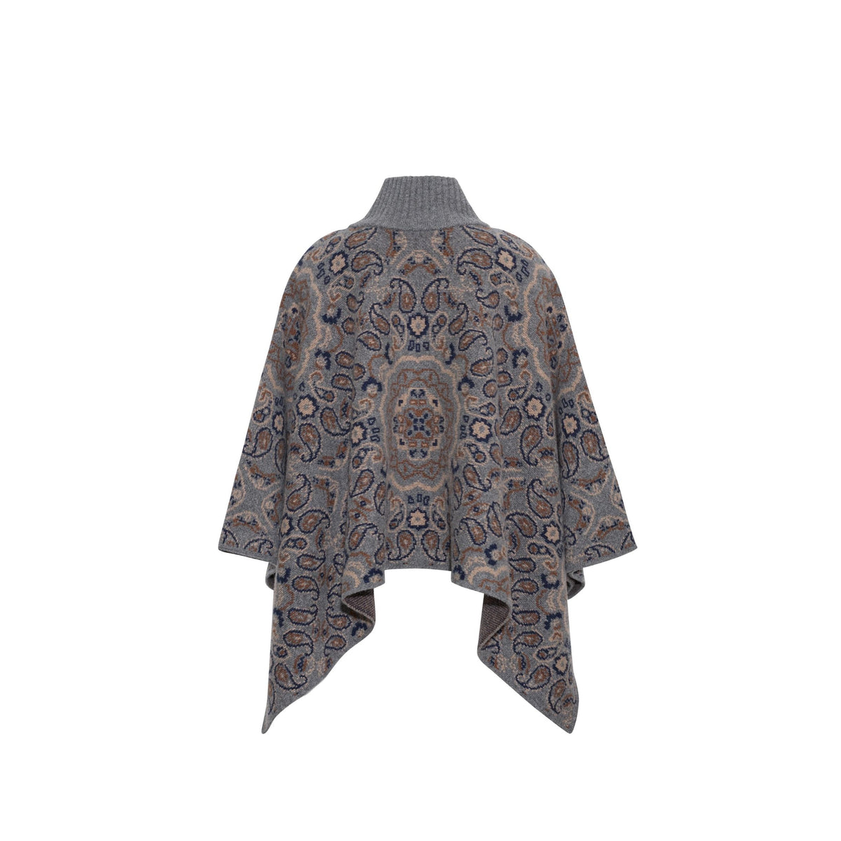 Pagoda Cape - Bandana Heather Grey