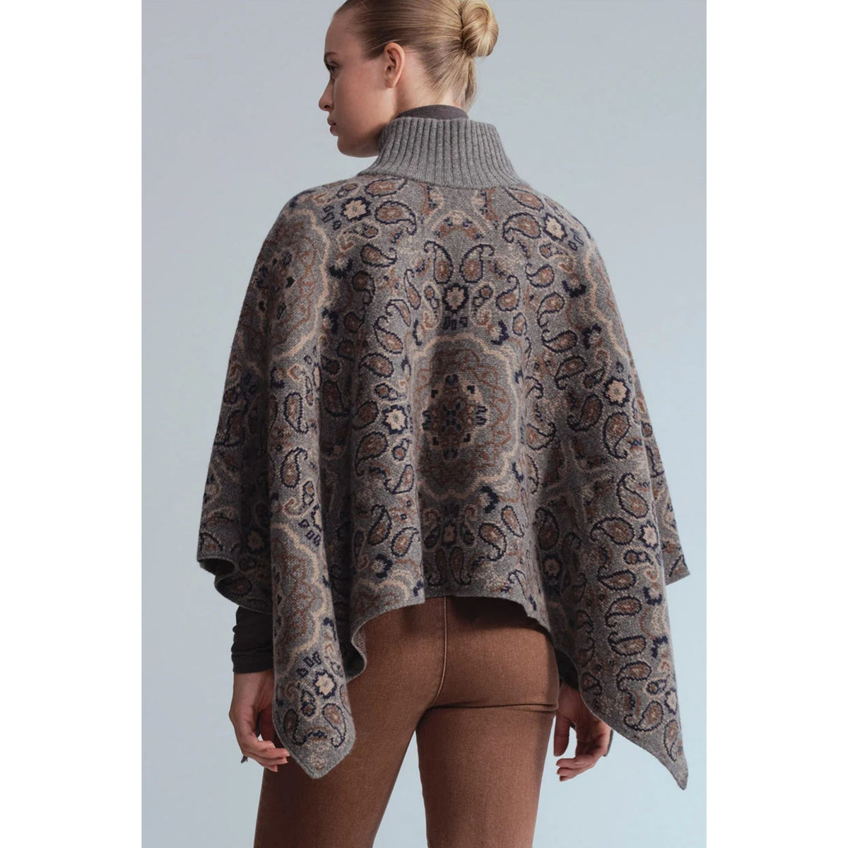 Pagoda Cape - Bandana Heather Grey