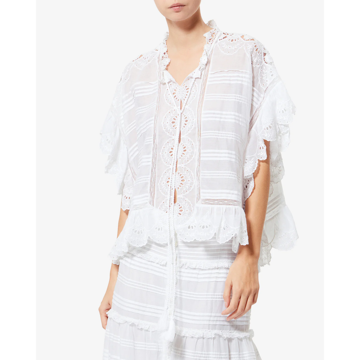 Payton Top - White