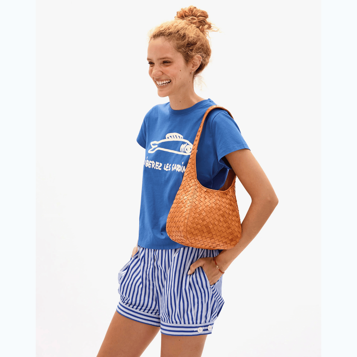 Petit Bando - Natural Woven Diagonal