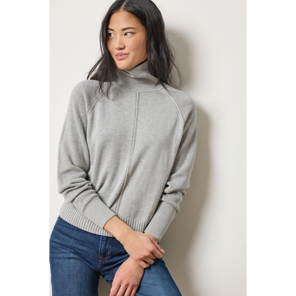 Relaxed Turtleneck Sweater