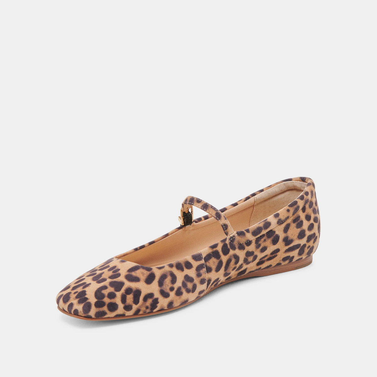 Reyes Ballet Flats - DK Leopard Suede