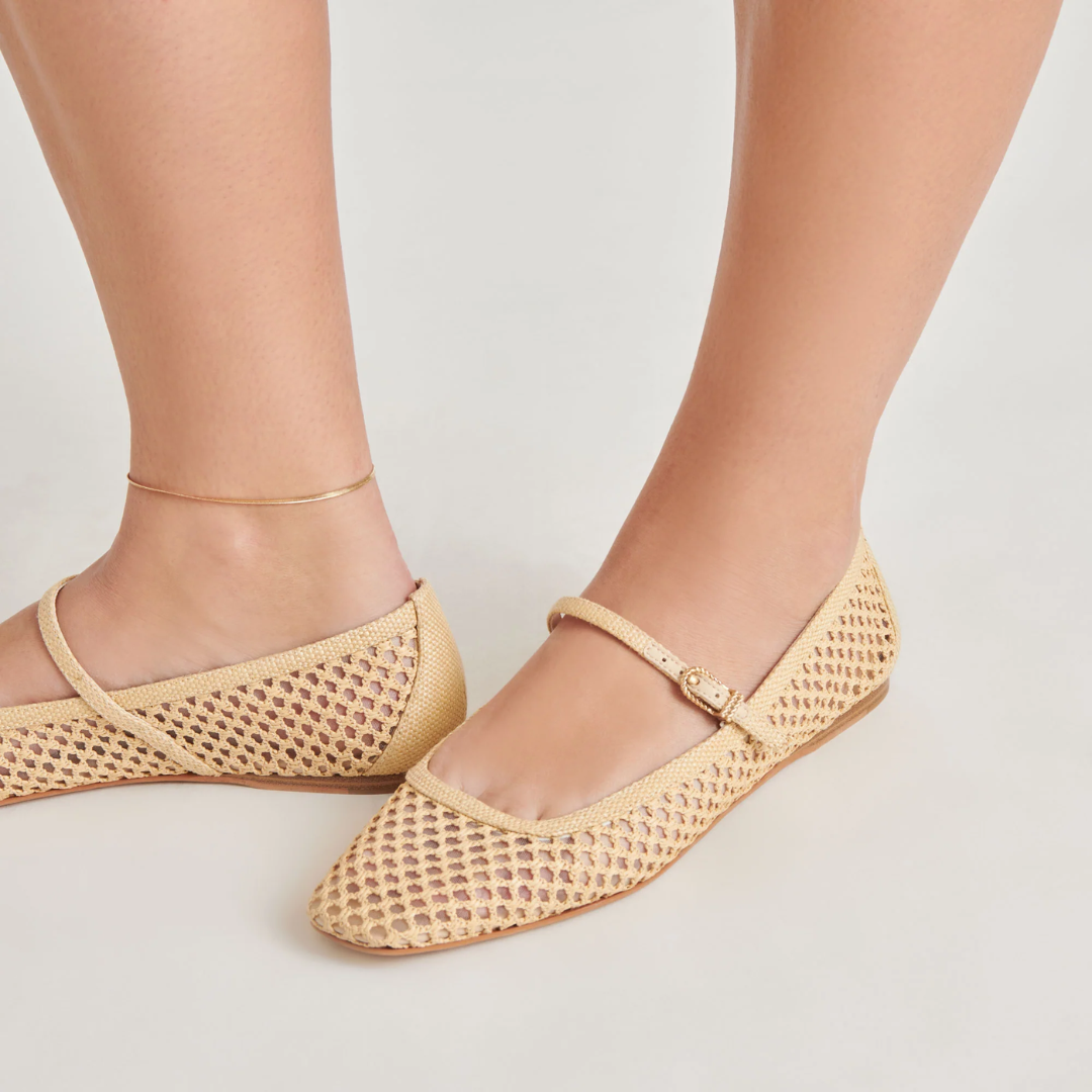 Reyes Ballet Flat - Lt. Natural
