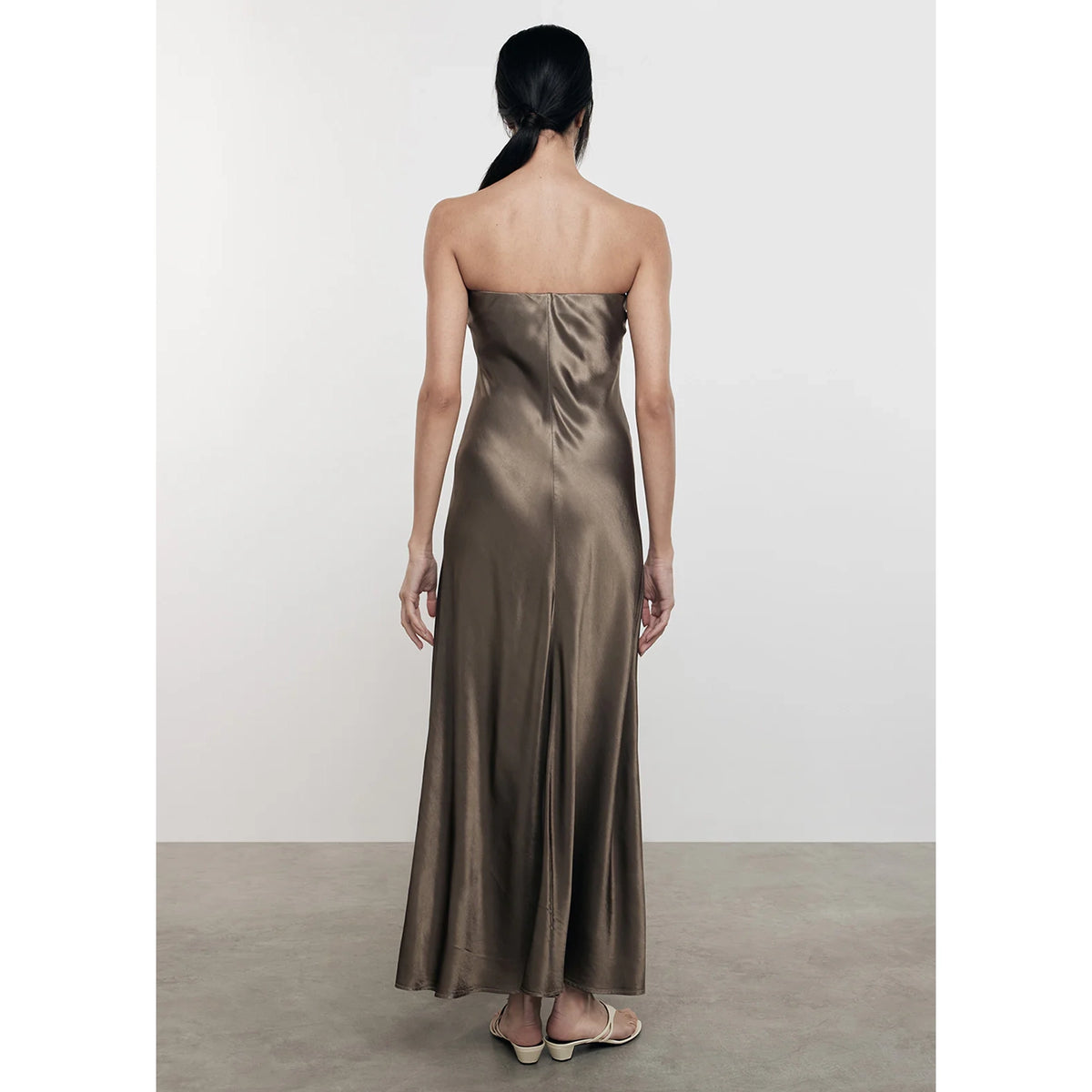 Satin Bias Dress