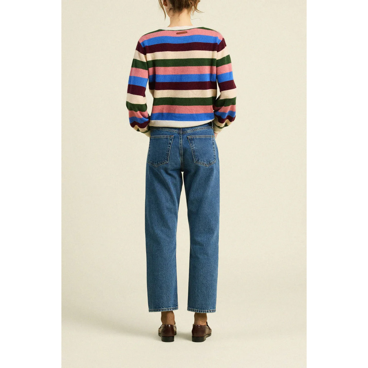 Ryann Sweater - Multi Stripe