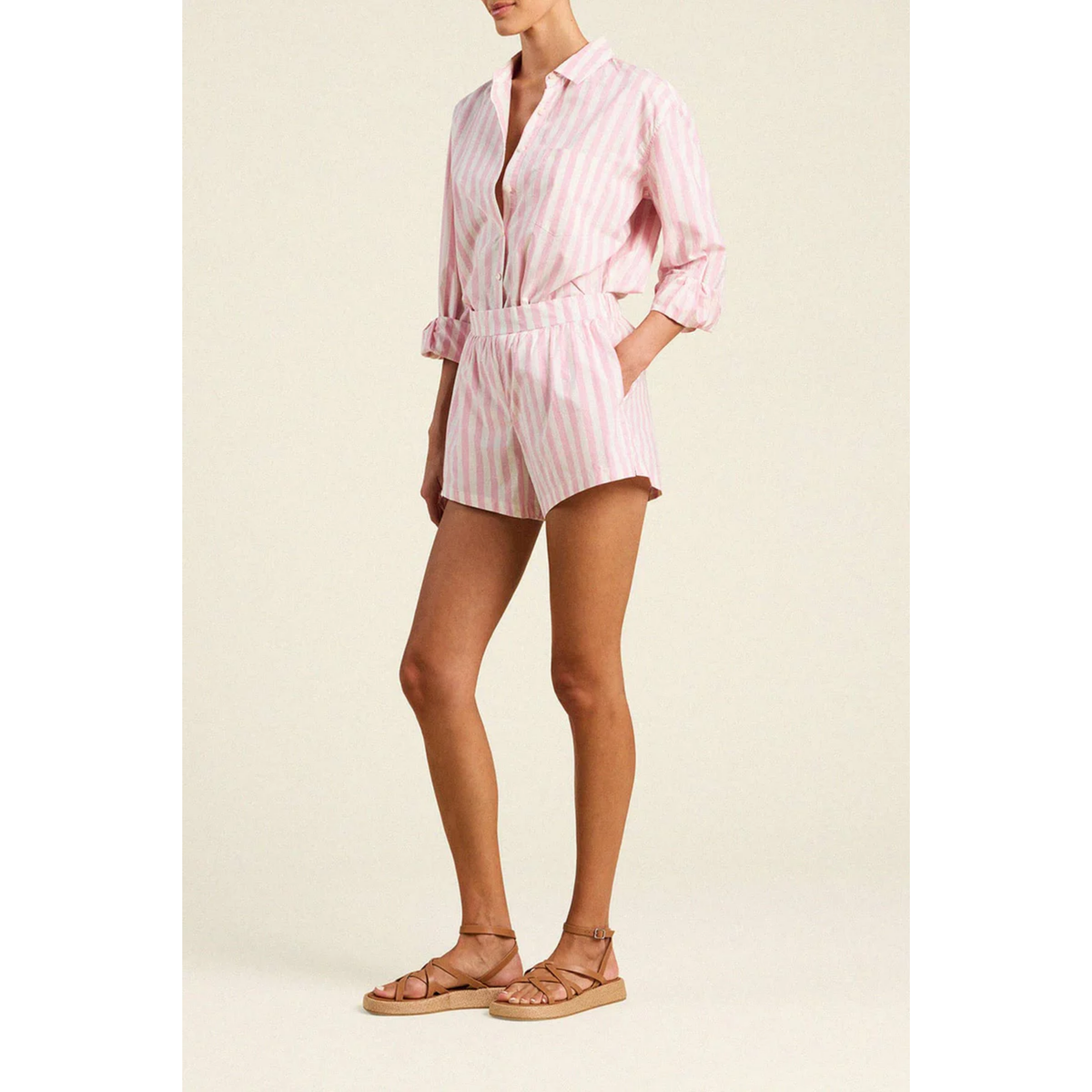 Rhea Short - Pink Stripe