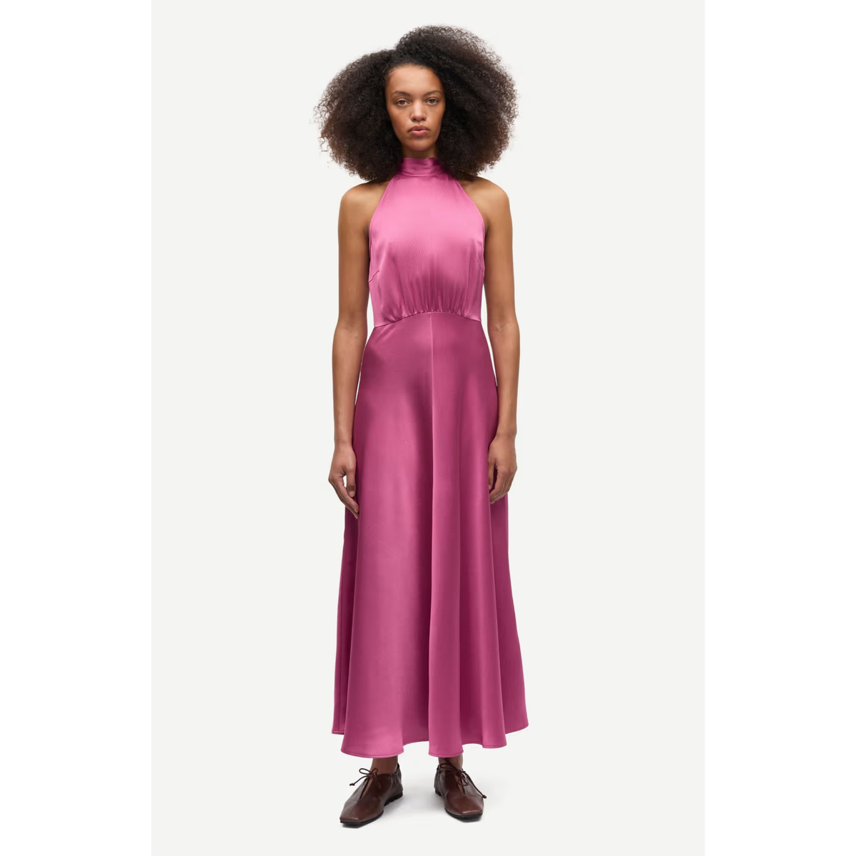 Rheo Dress - Red Violet