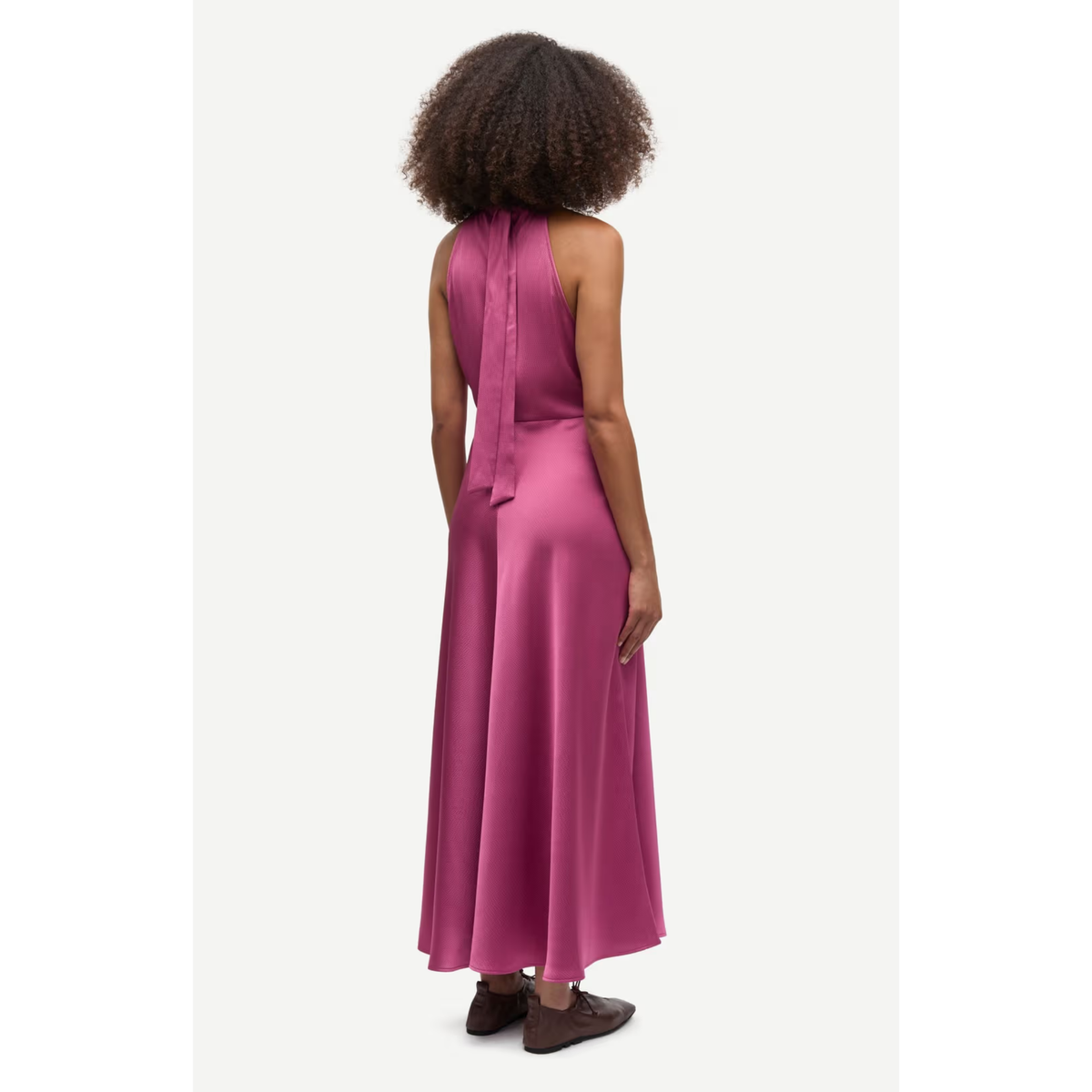 Rheo Dress - Red Violet