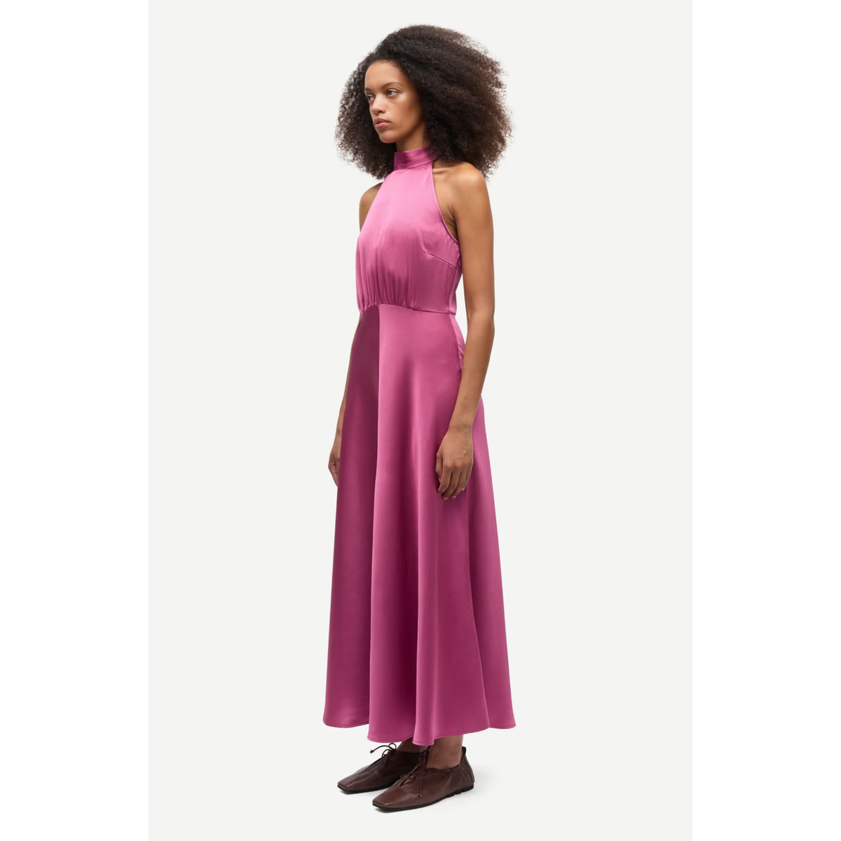 Rheo Dress - Red Violet